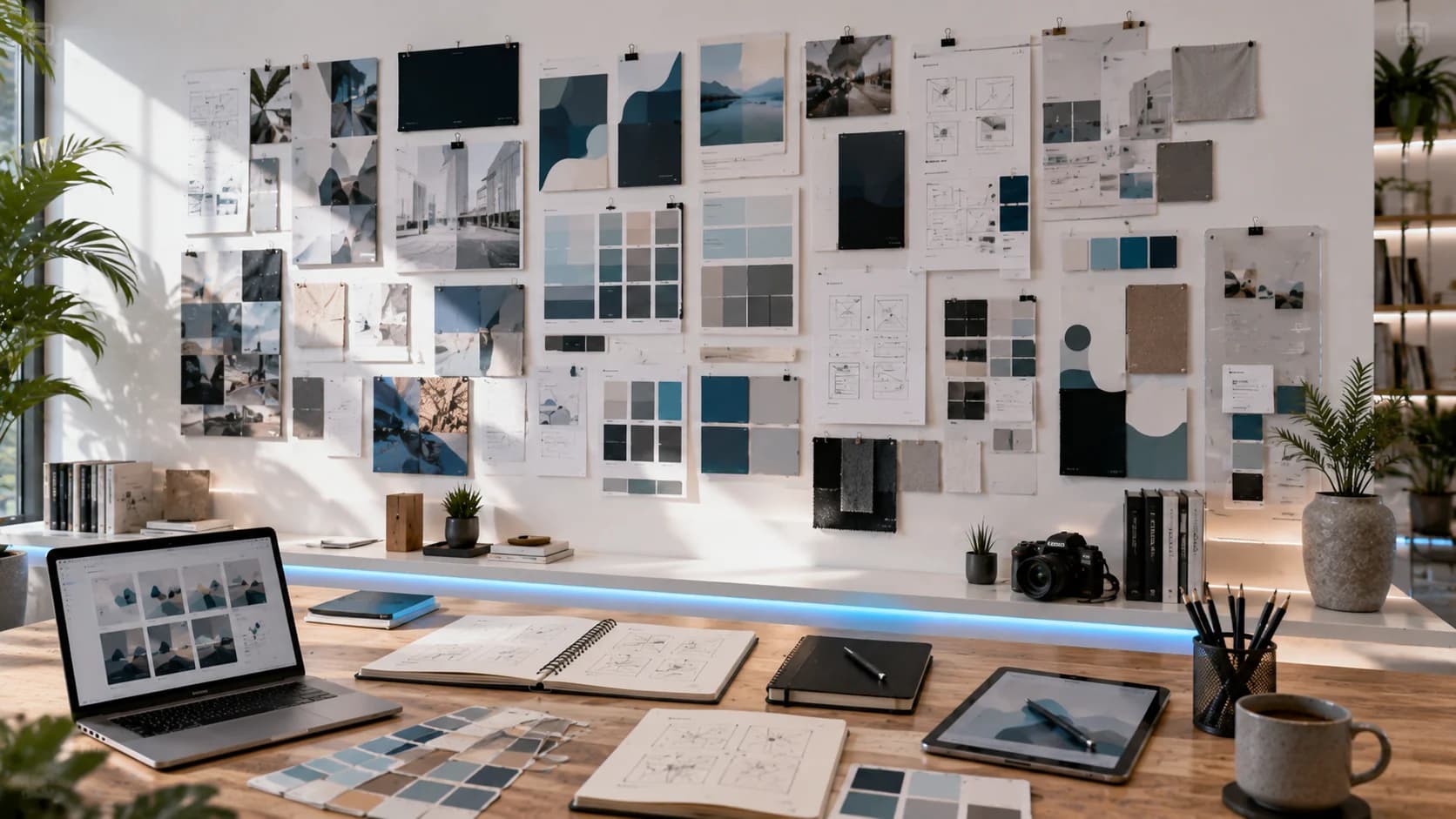 Design Thinking moodboard