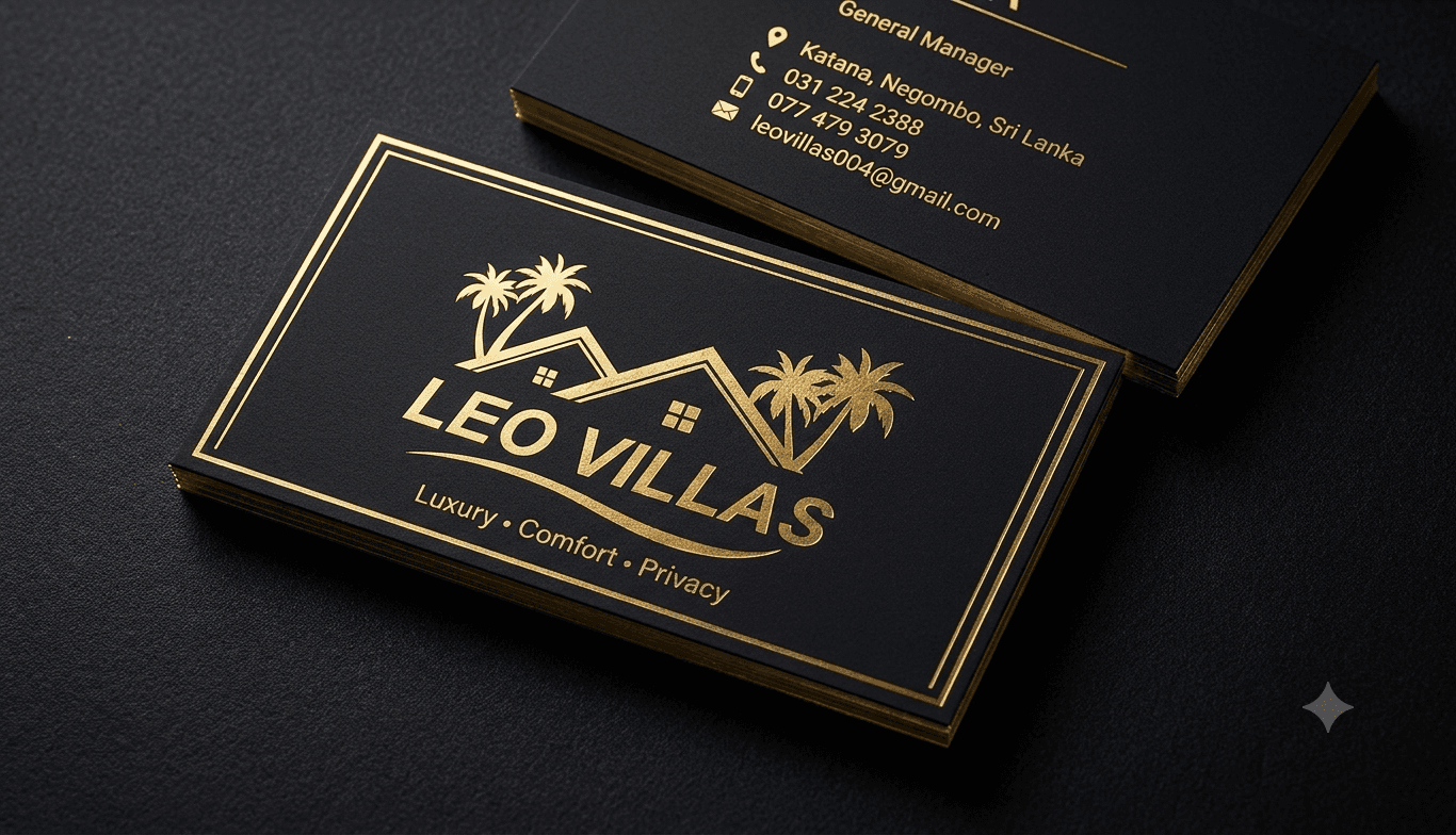 Leo Villas - Stationery Design Image 1